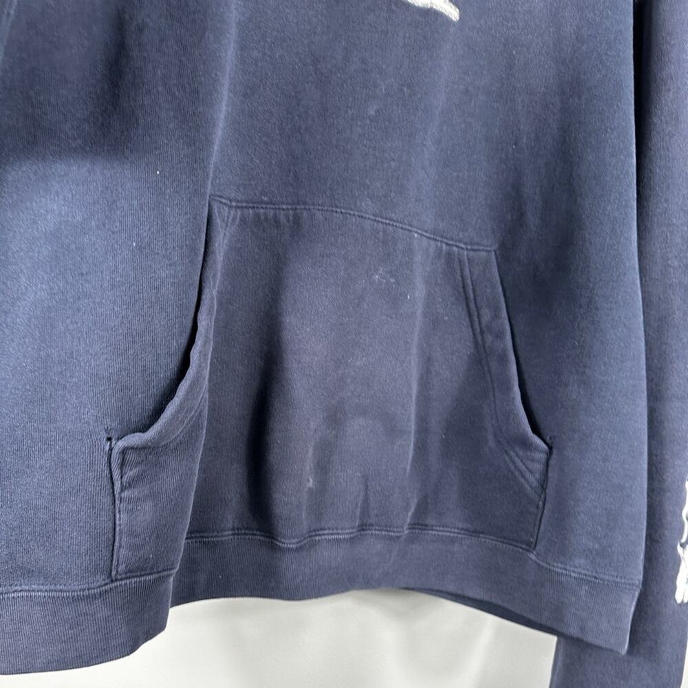 Vintage O’Neill 90s Y2K Hoodie Black Pullover Spell Out Logo Skate Size Medium - Picture 5 of 9